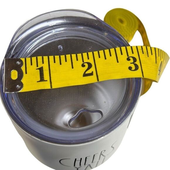 Rae Dunn White Cheers Y'all Insulated Stainless Steel drinkware 12 Oz - Picture 3 of 9